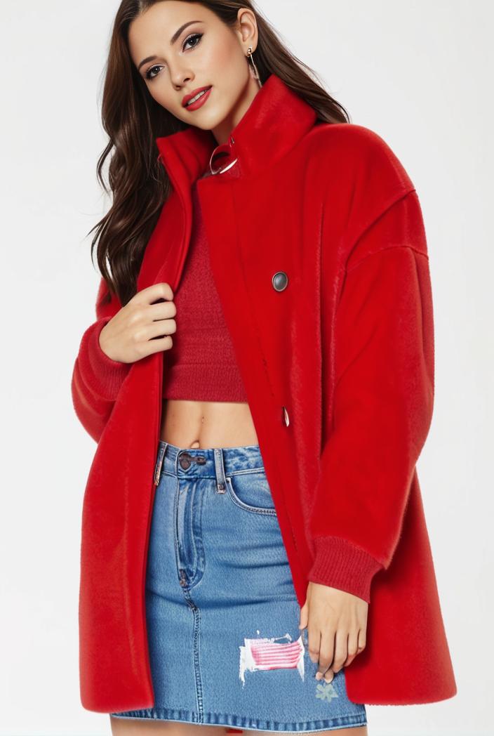 cozy winter teddy coat for women 147626