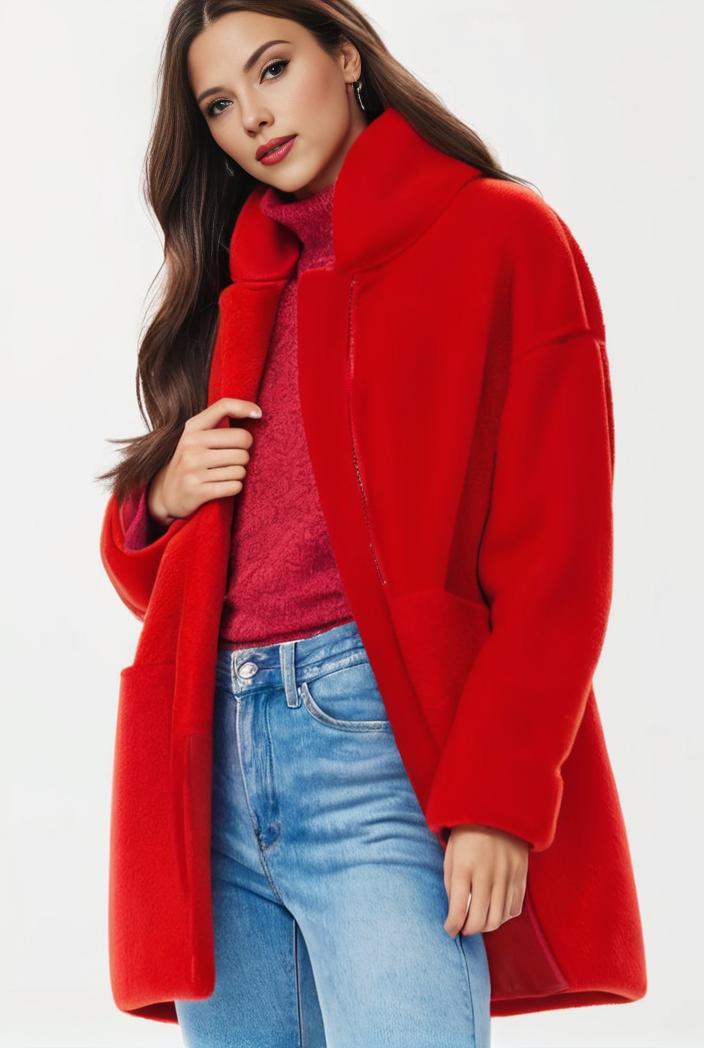 cozy winter teddy coat for women 147632