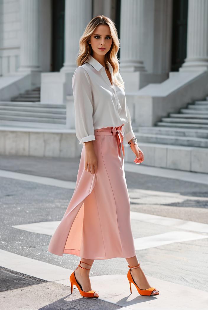 elegant one size women s pleated swing skirts 118635