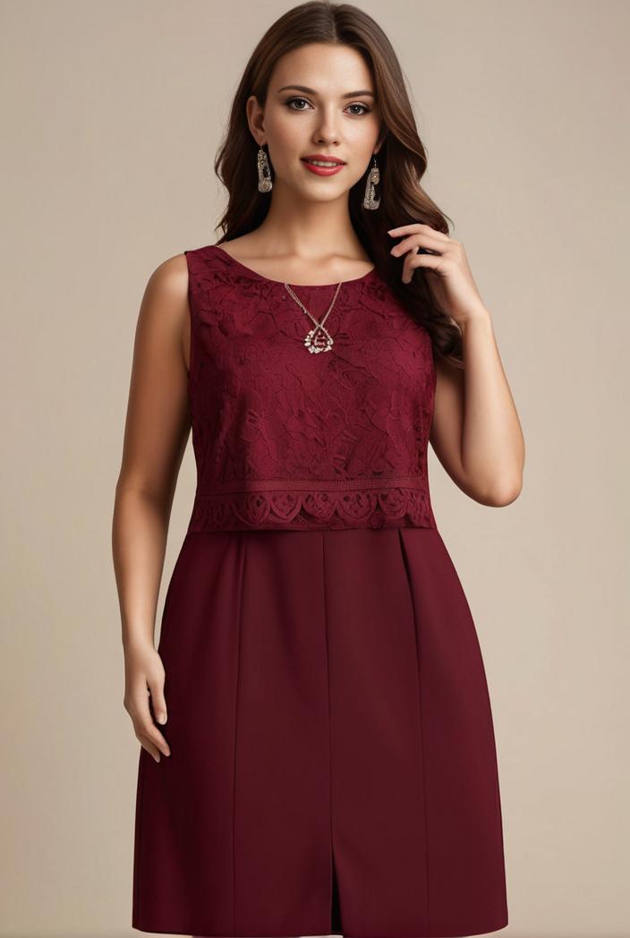 elegant chiffon maxi evening dress with lace cap sleeve 130961