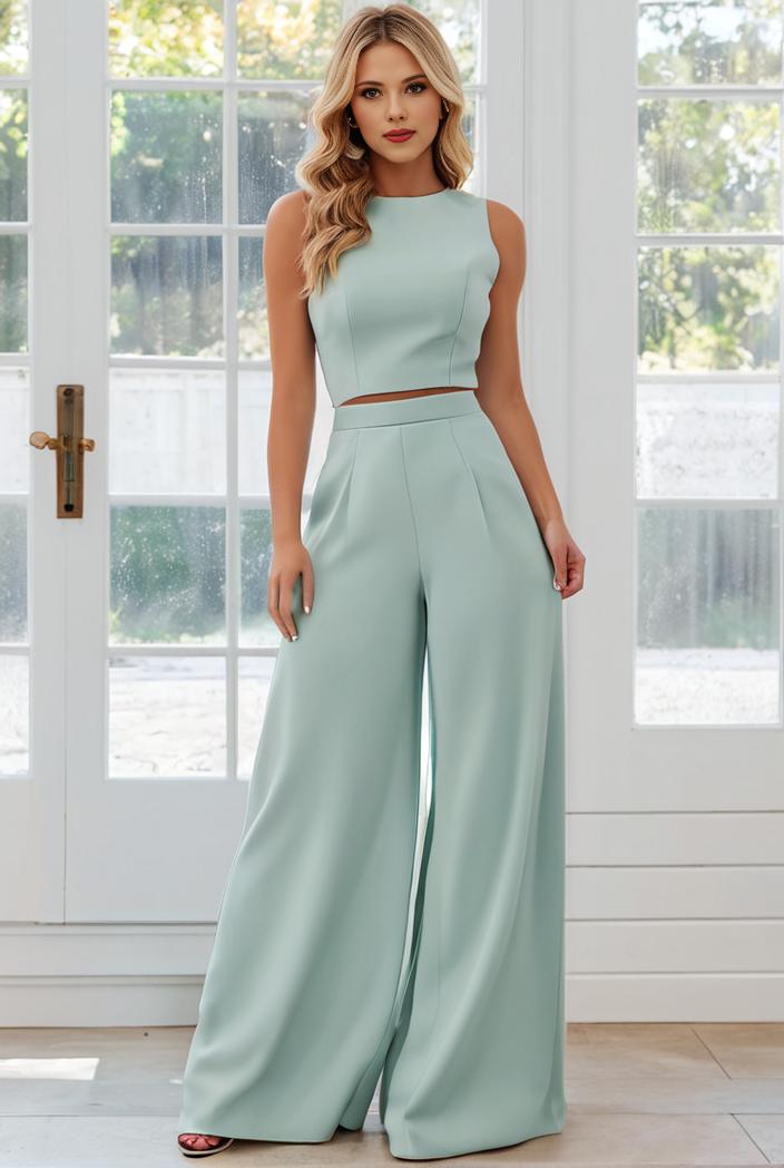 flowy chiffon one shoulder with three straps bridesmaid dress 137363