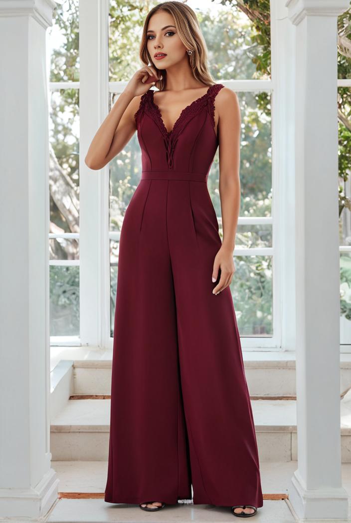 flowy chiffon one shoulder with three straps bridesmaid dress 137402