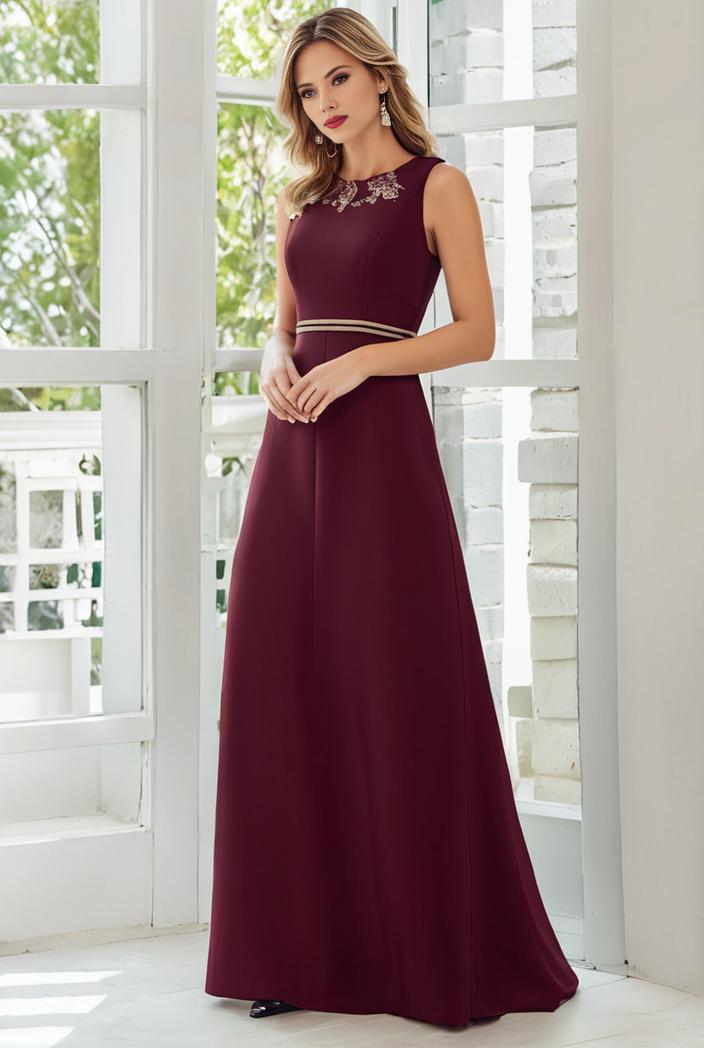 flowy chiffon one shoulder with three straps bridesmaid dress 137448