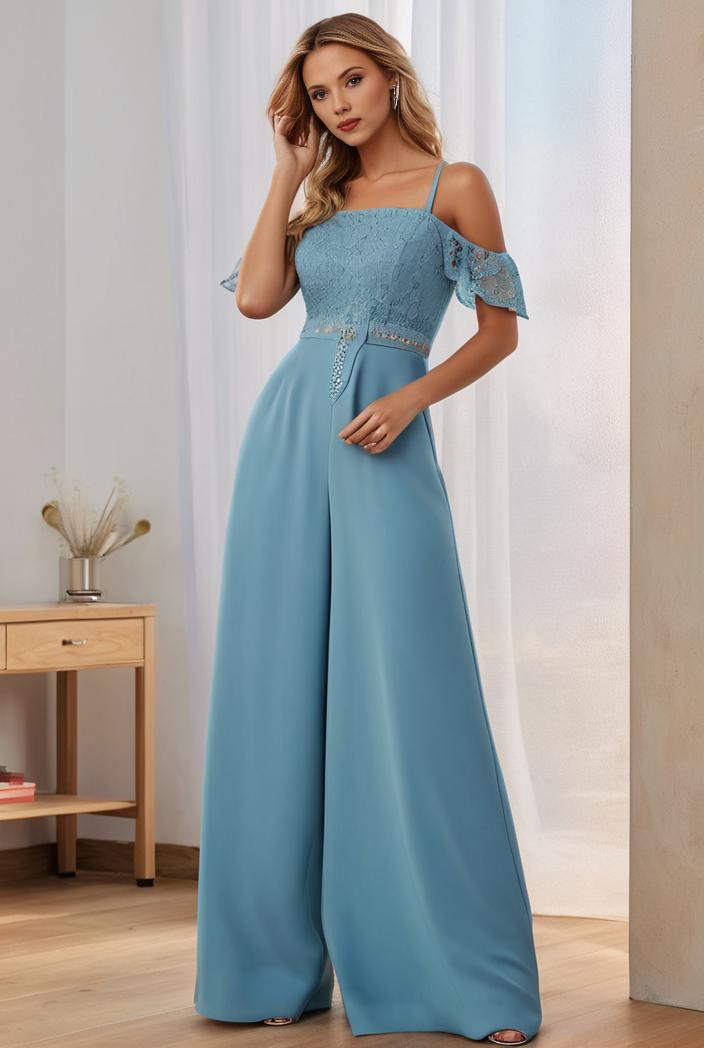 off shoulder spaghetti strap a line maternity dress 141314