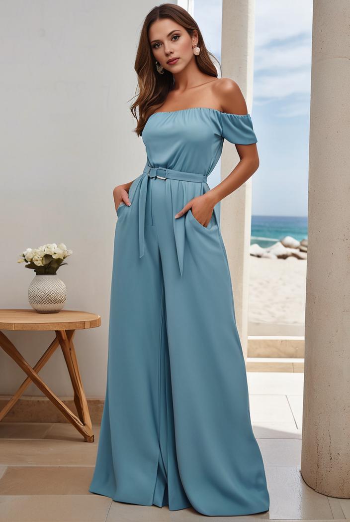 off shoulder spaghetti strap a line maternity dress 141312