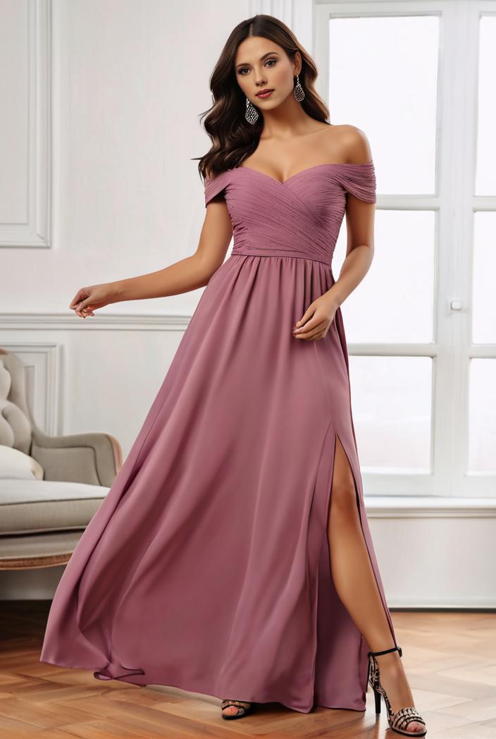 off shoulder spaghetti strap a line maternity dress 141327
