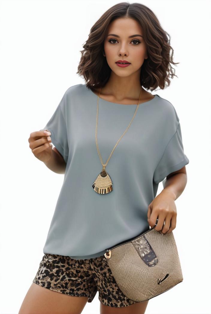 plus size casual pajama two piece set women s plus leopard heart print short sleeve tee shorts pajama 2 piece set 144019