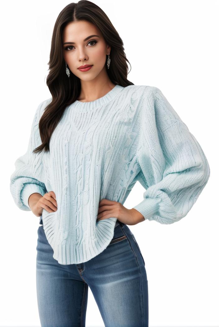 plus size casual sweatshirt women s plus solid waffle pattern long sleeve round neck sweatshirt 144253