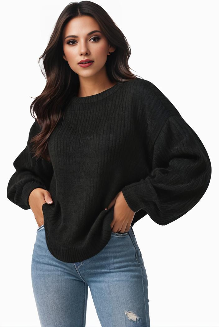 plus size casual sweatshirt women s plus solid waffle pattern long sleeve round neck sweatshirt 144255