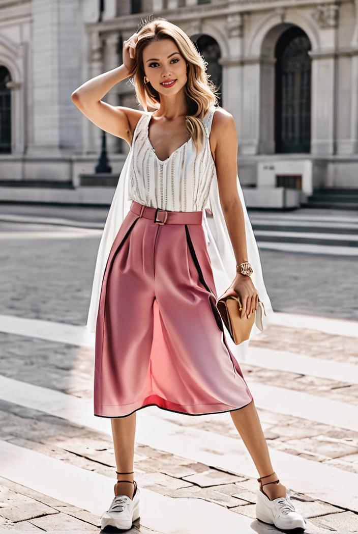 elegant one size women s pleated swing skirts 126716