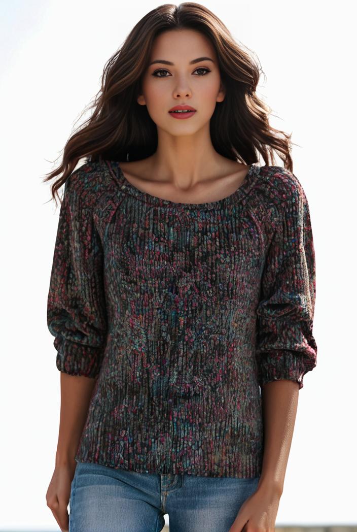 plus size boho top women s plus allover paisley print half sleeve v neck slight stretch top 137524