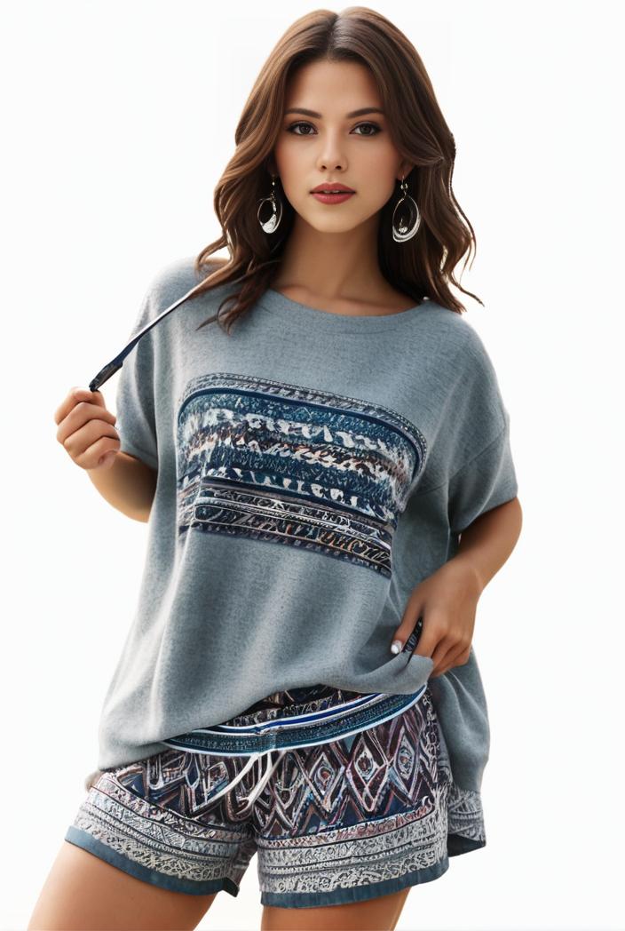 plus size casual pajama two piece set women s plus leopard heart print short sleeve tee shorts pajama 2 piece set 137789