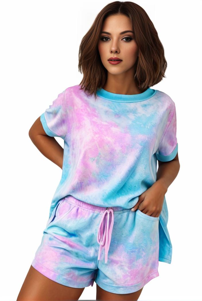 plus size casual pajama two piece set women s plus leopard heart print short sleeve tee shorts pajama 2 piece set 137816