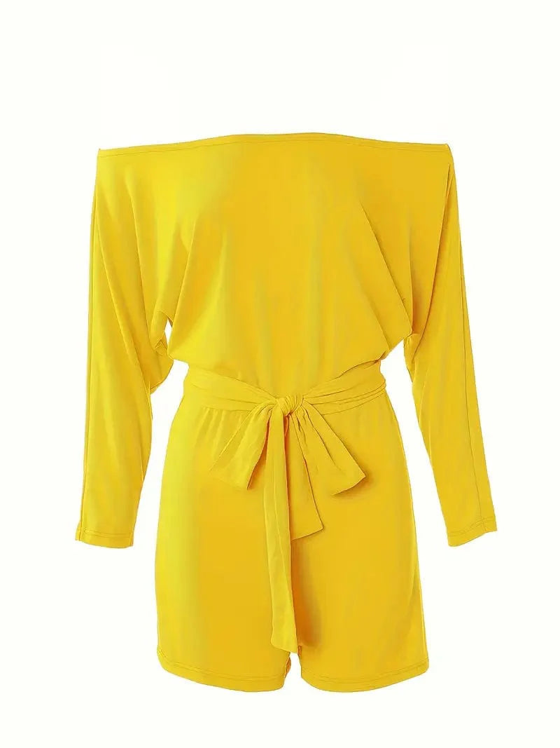 Stylish Off Shoulder Summer Jumpsuit for Women