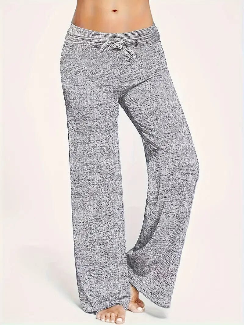 Butterfly Print Drawstring Pants for Women