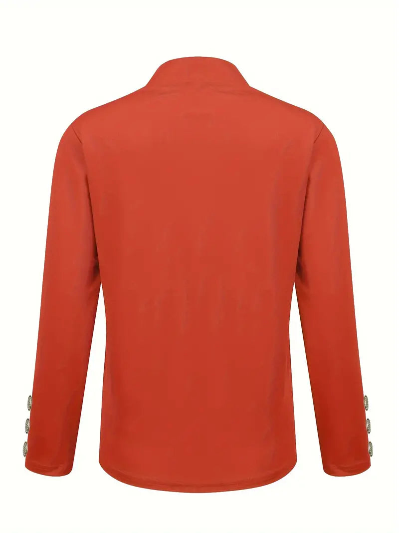 Sophisticated Office Blazer with Stylish Button Detail