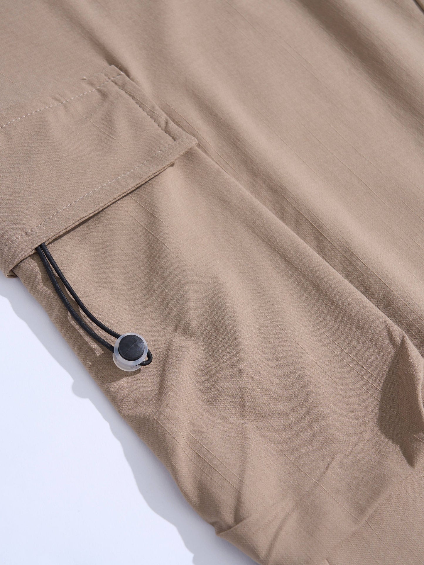Casual Solid Drawstring Cargo Athleisure Sports Pants