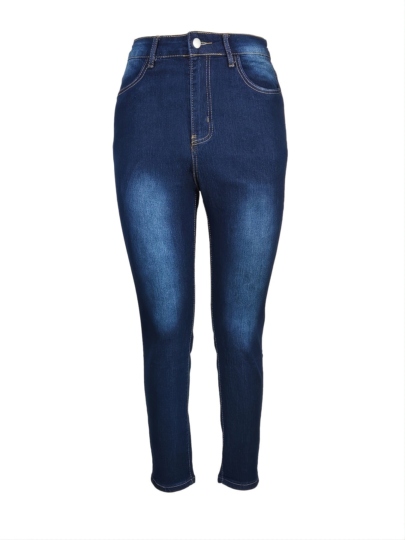 Curveenhancing High Rise Skinny Denim Jeans