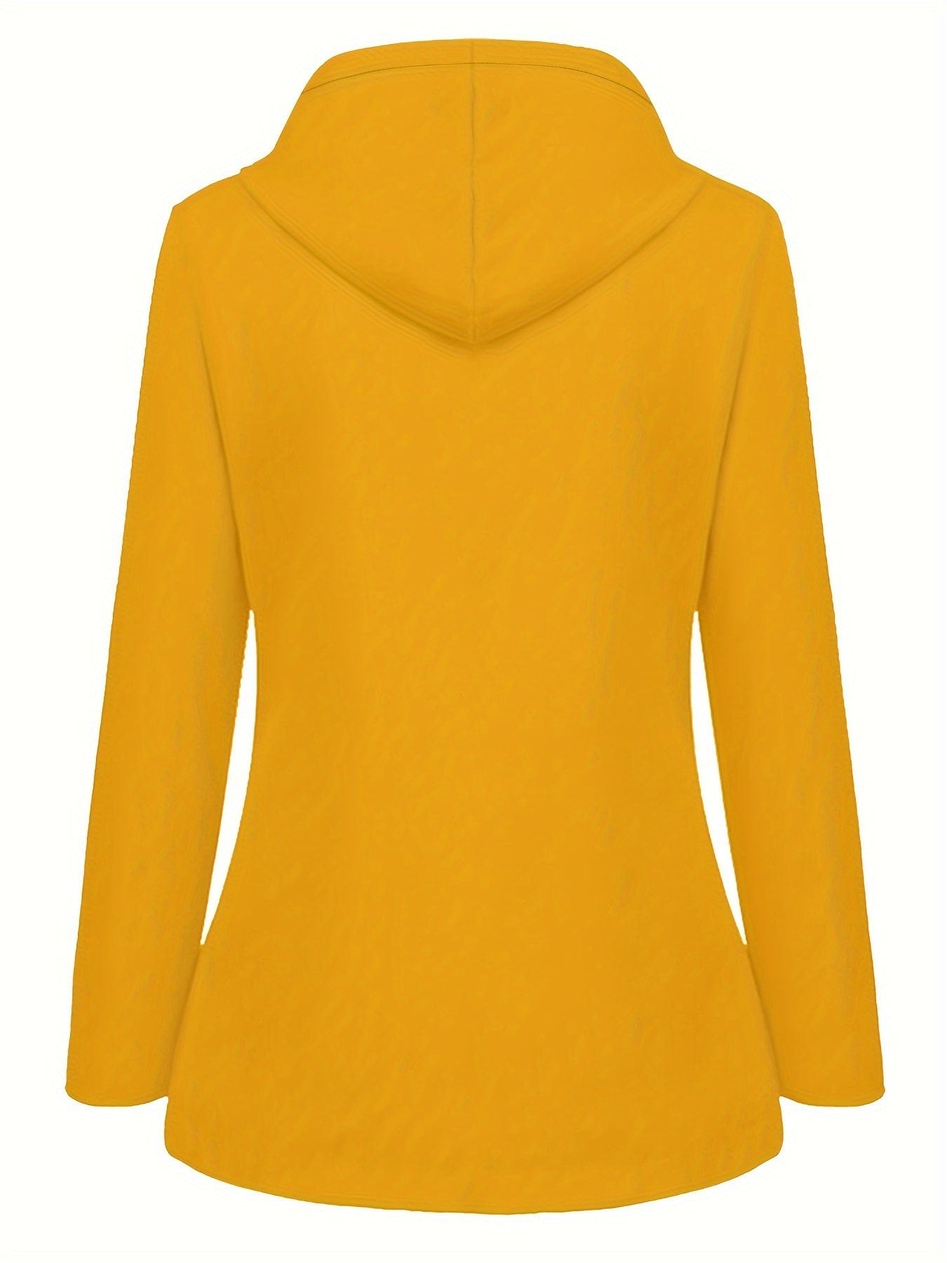 Stylish Drawstring Hooded Trench Coat for Women Versatile Outerwear