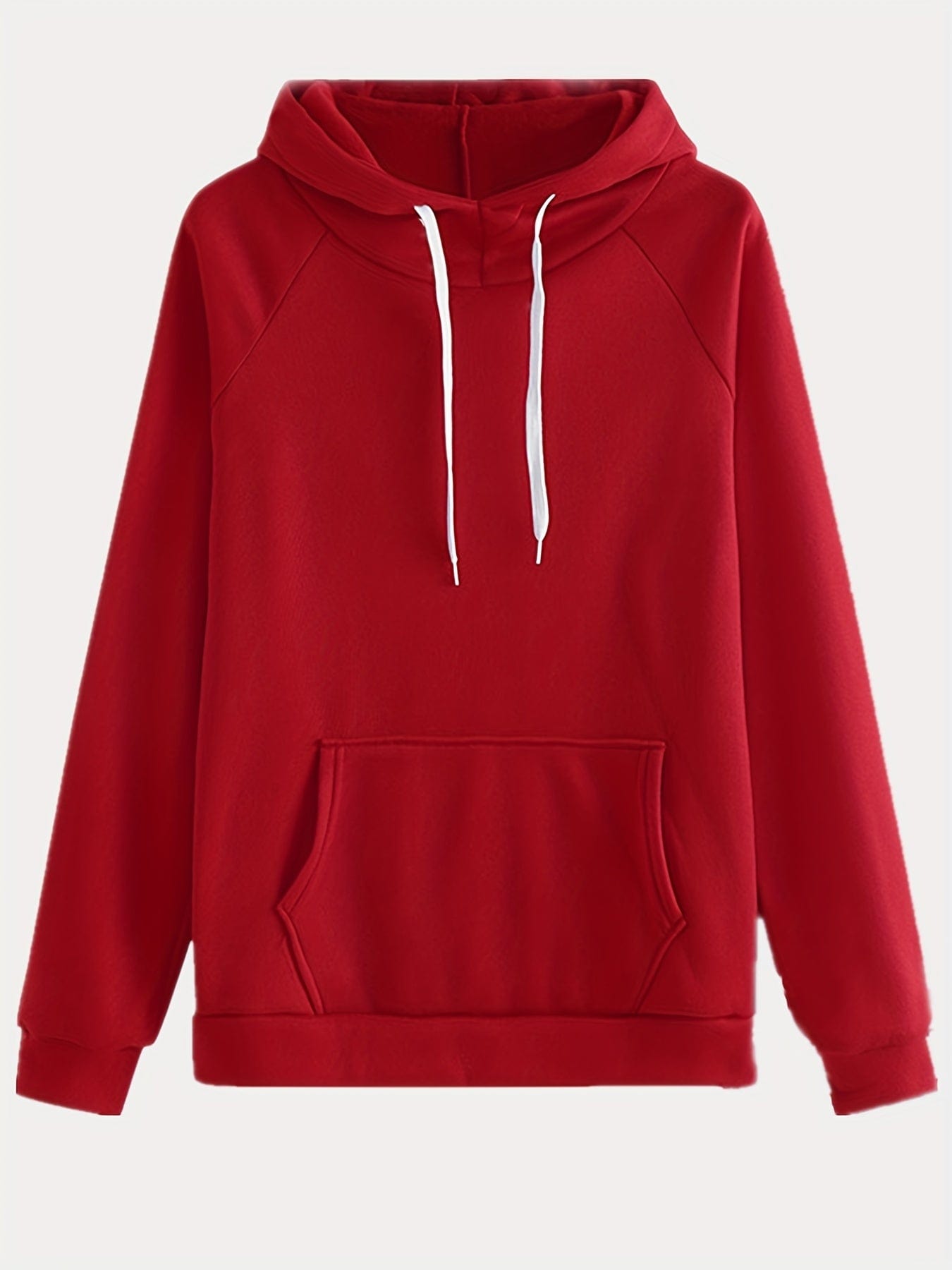 Stylish Kangaroo Pocket Hoodie Drawstring Pants Two-Piece Set