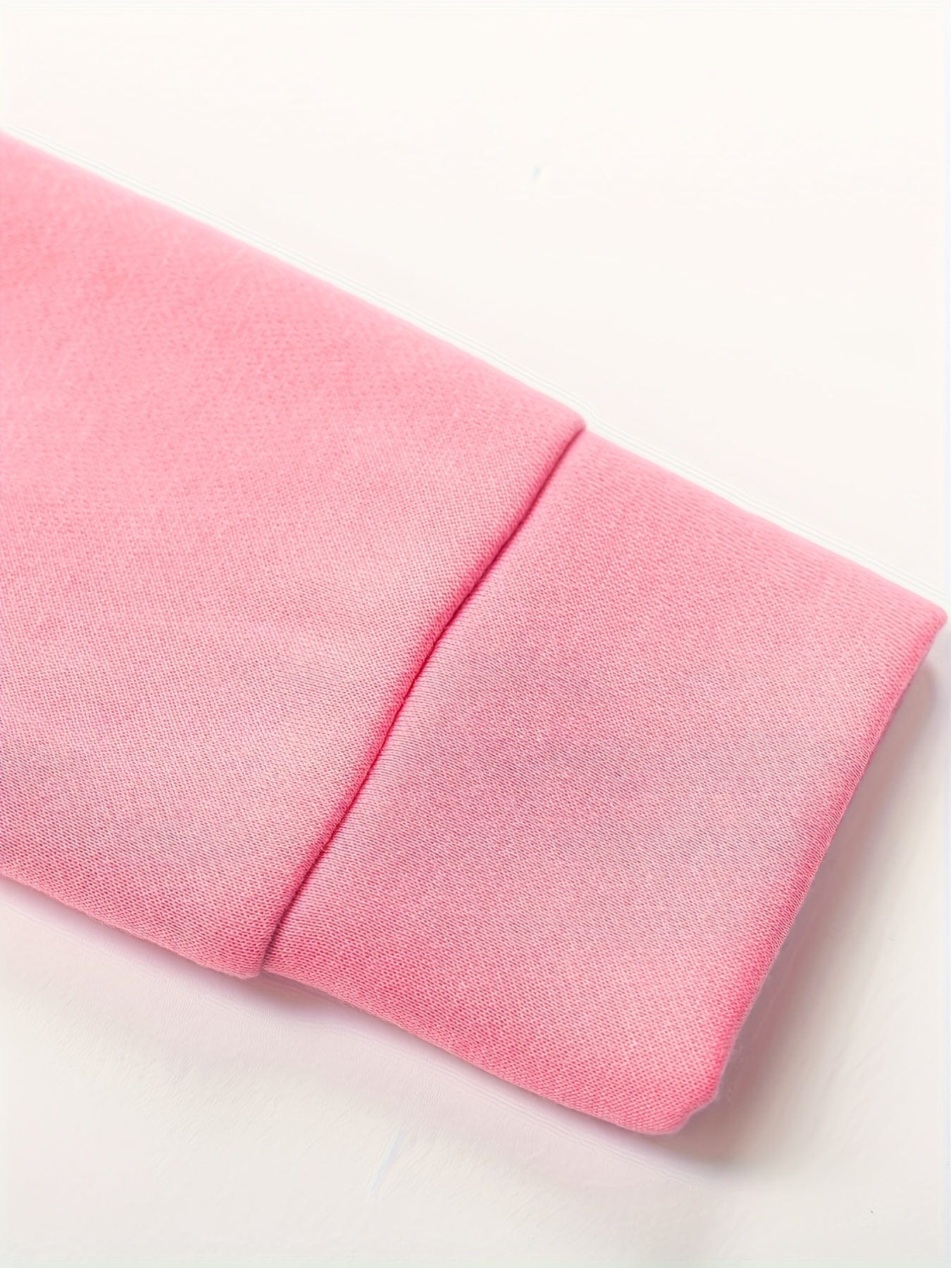 Elastic Hem Fleece Lining Drawstring Hoodie & Jogging Pants Two-Piece Set