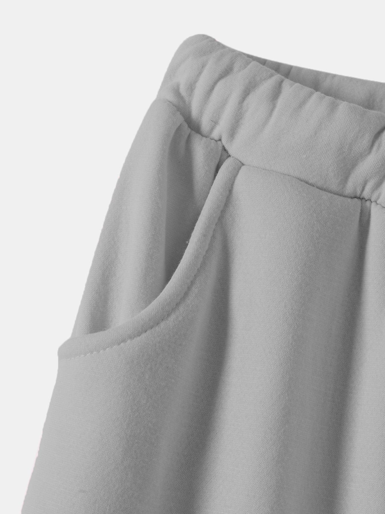 Cozy Drawstring Thermal Joggers Versatile Comfy Pants