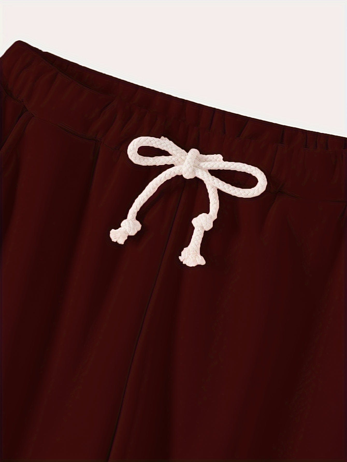 Cozy Drawstring Thermal Joggers Versatile Comfy Pants