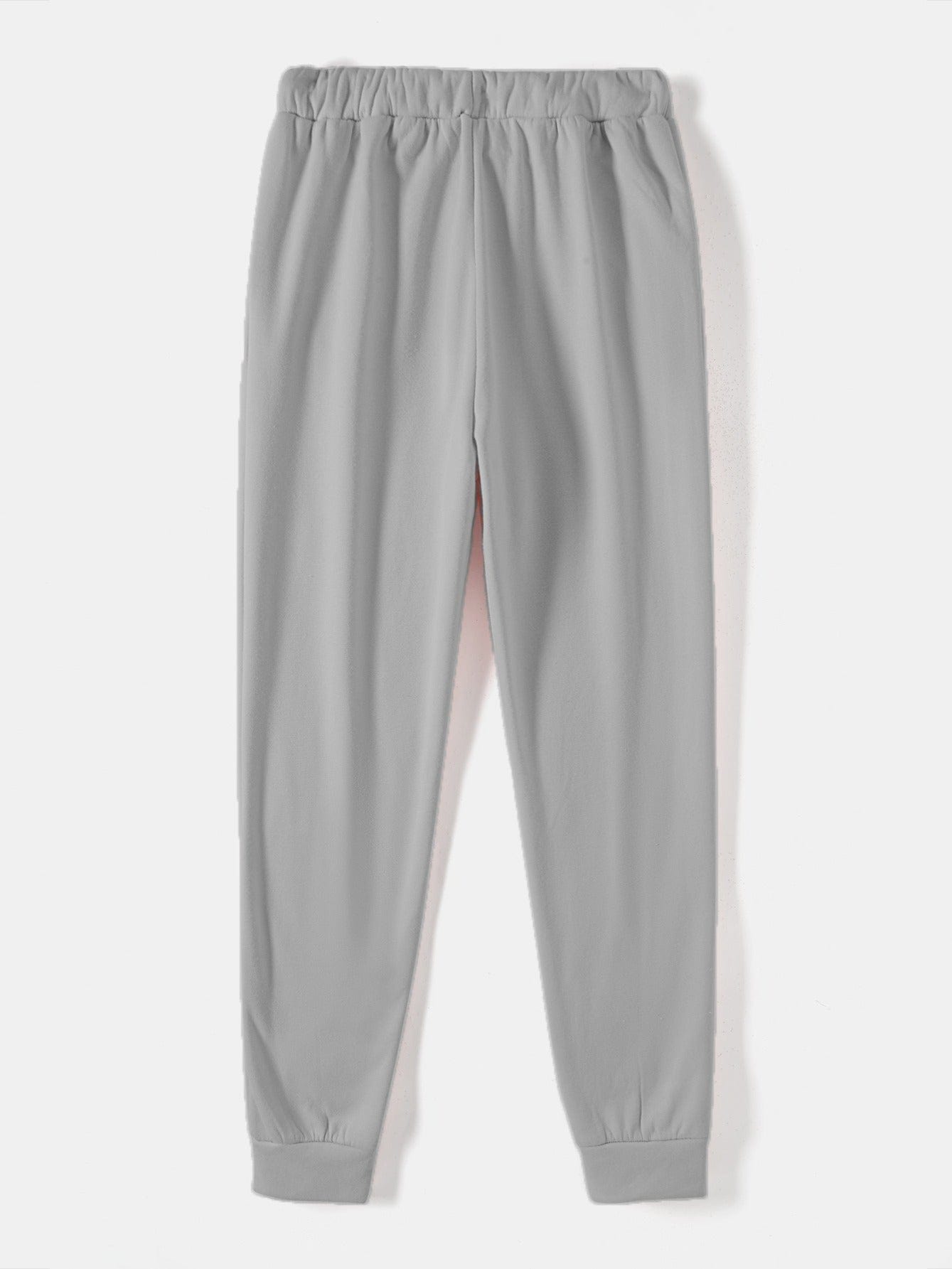 Cozy Drawstring Thermal Joggers Versatile Comfy Pants