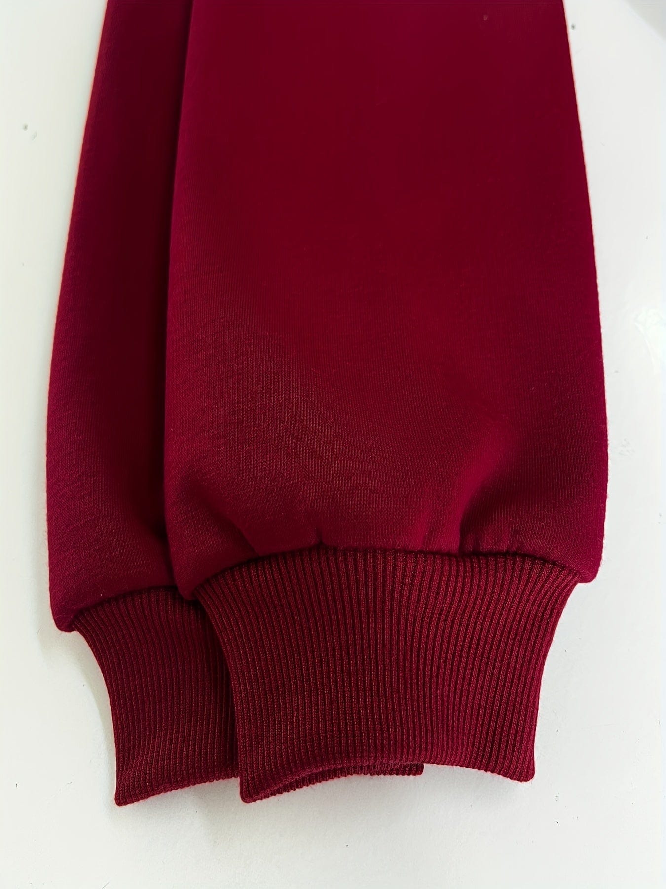 Solid Cozy Stylish Kangaroo Pocket Long Sleeve Hoodie