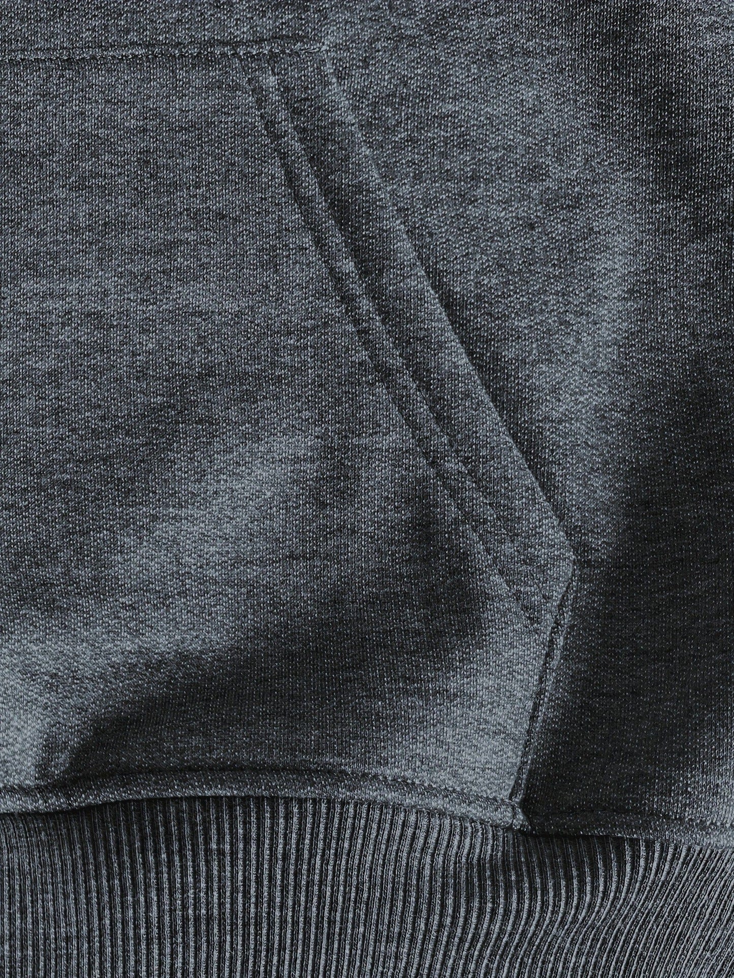 Solid Cozy Stylish Kangaroo Pocket Long Sleeve Hoodie