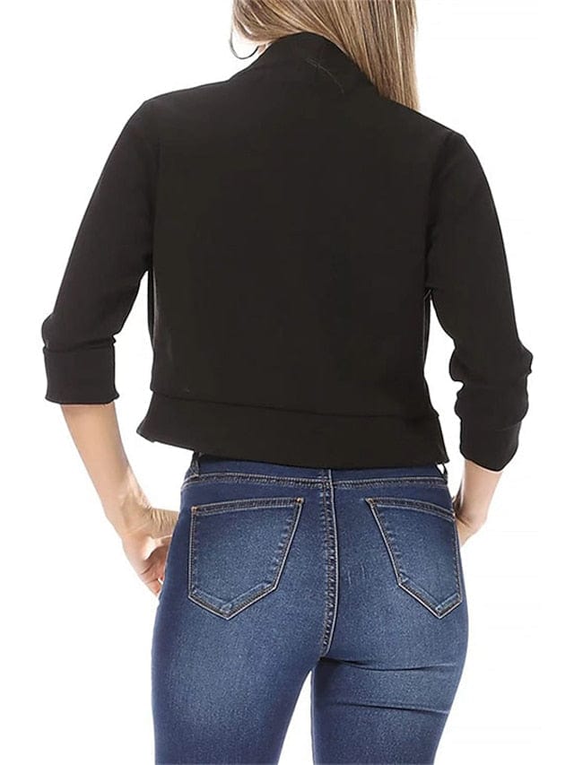 Women's Stylish Warm Winter Blazer - Streetwear Office Jacket