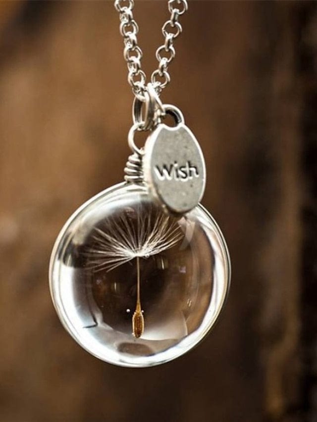 Dainty Dandelion Street Style Necklace for Women