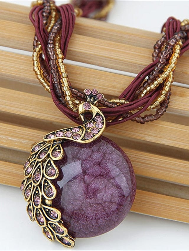 Street Gem Ethnic Necklace for Women