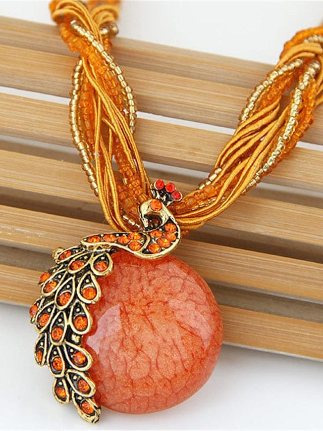 Street Gem Ethnic Necklace for Women