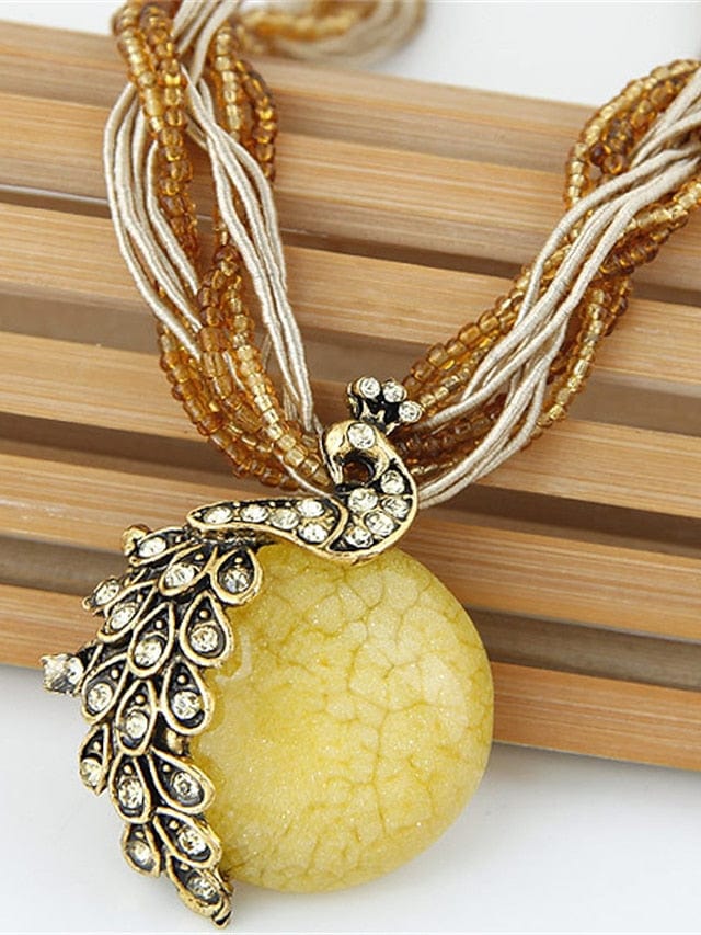 Street Gem Ethnic Necklace for Women