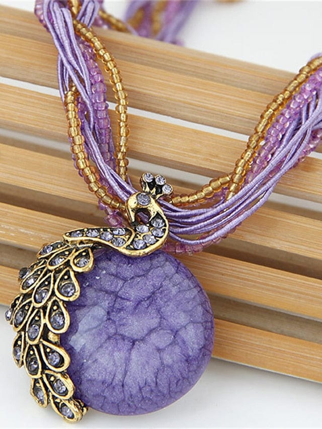 Street Gem Ethnic Necklace for Women