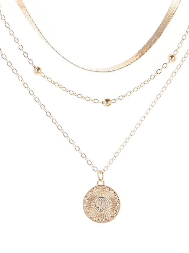 Outdoor Flower Necklace for Women - Elegant Fashion Accessory