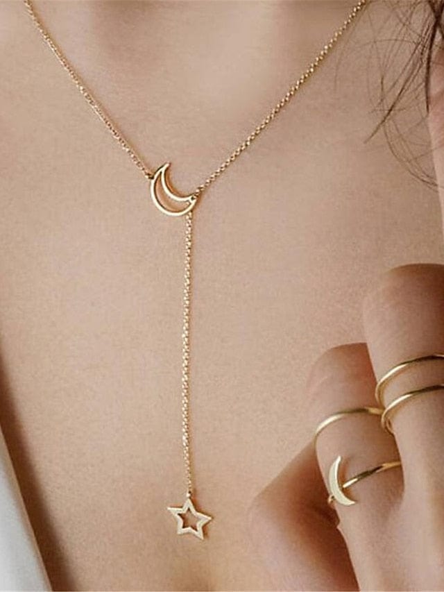 Fashionable Star Pendant Necklace for Women