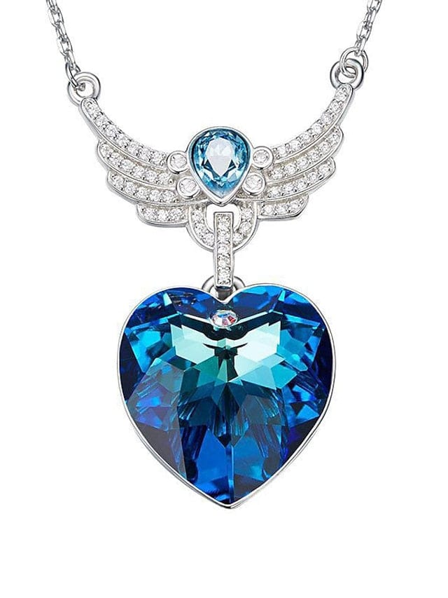 Romantic Street Heart Necklace for Women