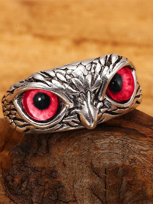 Chic & Modern Street Animal Ring for Women with Vibrant Blue-Green Color