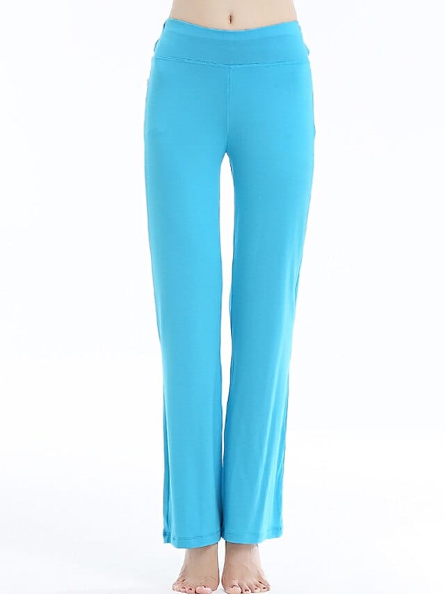 Women's Flare Leg Yoga Pants with Tummy Control and Flared Design
