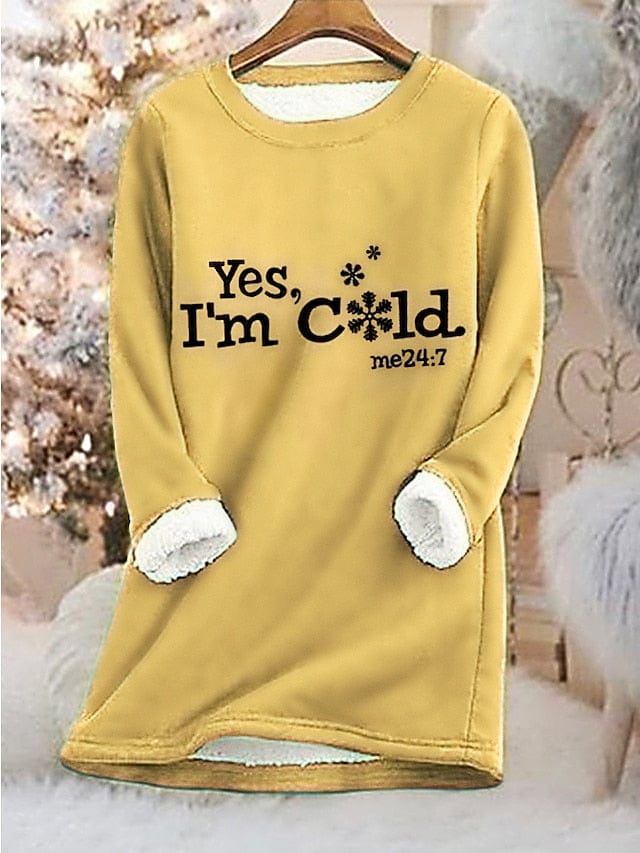 Stay Warm and Stylish Women's Graphic Sweatshirt Pullover
