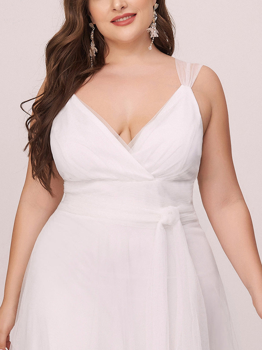 Wholesale Fairy Princess Tulle Bridesmaid Dress for Plus Size Women