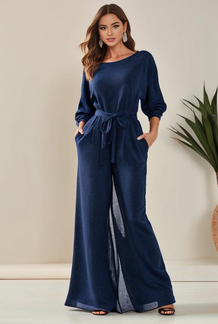 3 4 sleeve bodycon plunging back sequin evening dress 138684