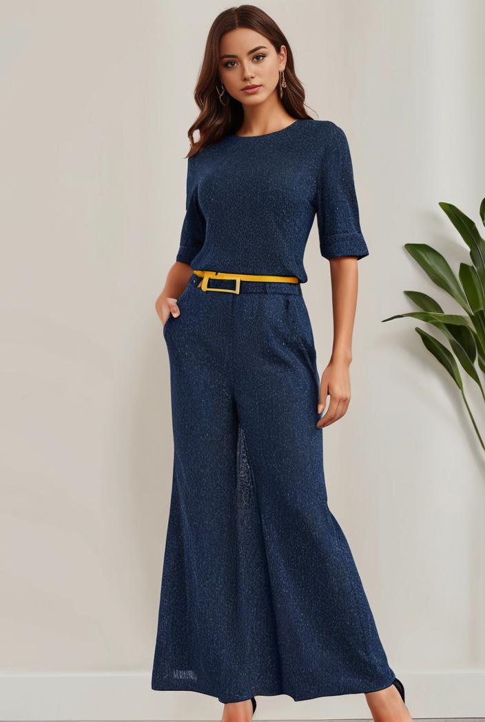 3 4 sleeve bodycon plunging back sequin evening dress 138686