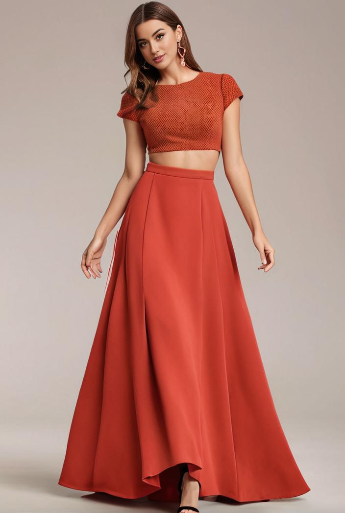 convertible chiffon lace open back spaghetti straps bridesmaid dress 141719