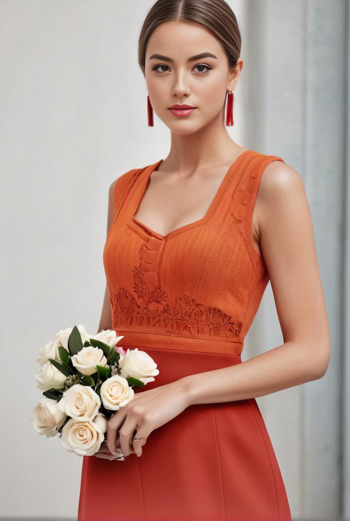 deep v neck lace chiffon bridesmaid dress with asymmetrical hem 143340