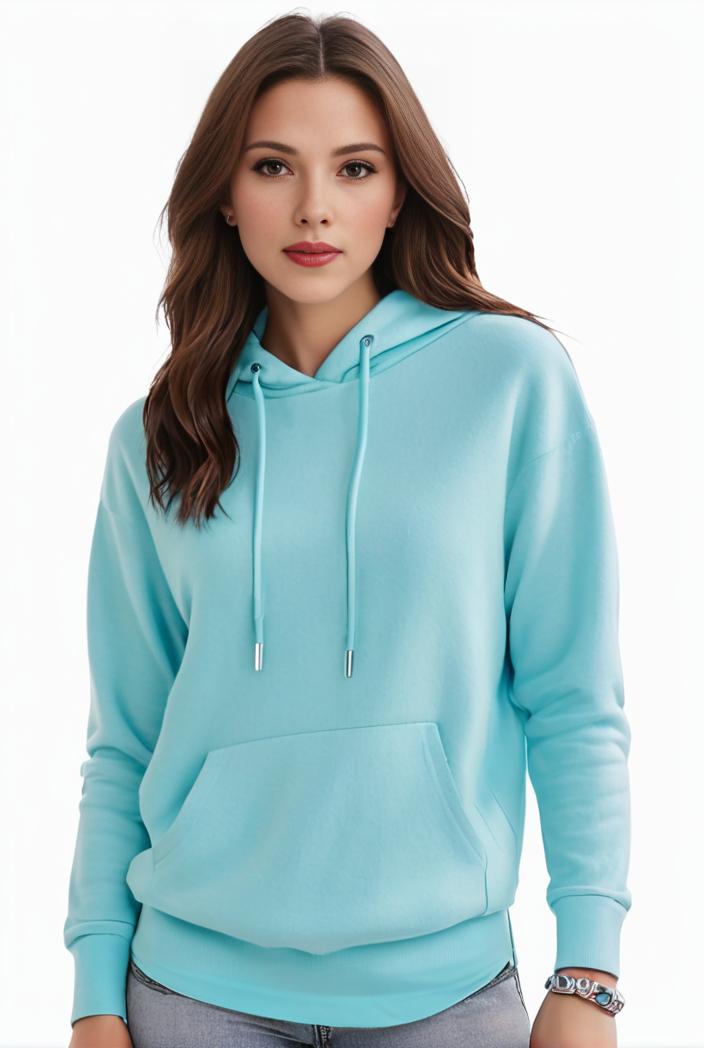 plus size casual sweatshirt women s plus solid cut out long sleeve slight stretch drawstring hoodie with pocket 135271