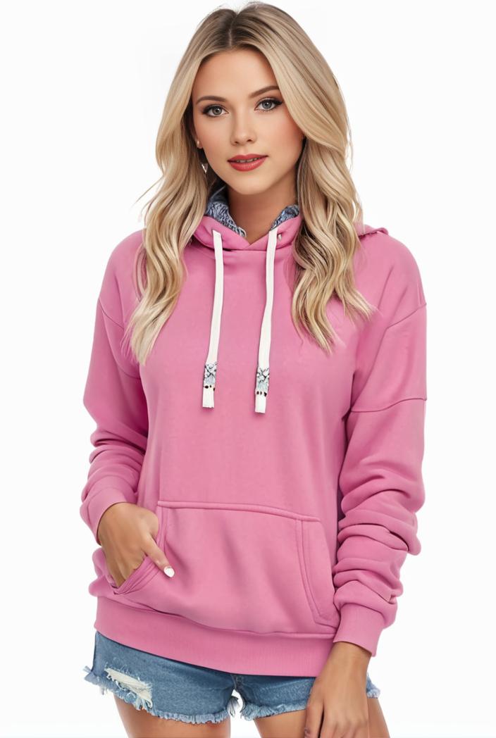 plus size casual sweatshirt women s plus solid cut out long sleeve slight stretch drawstring hoodie with pocket 135277