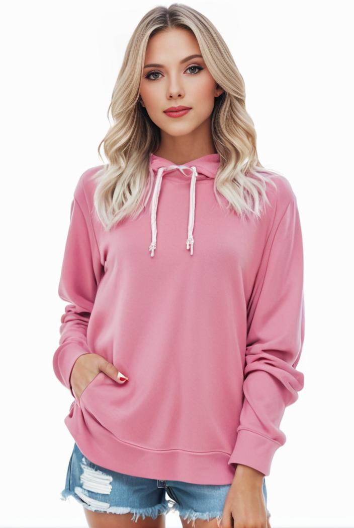 plus size casual sweatshirt women s plus solid cut out long sleeve slight stretch drawstring hoodie with pocket 135279